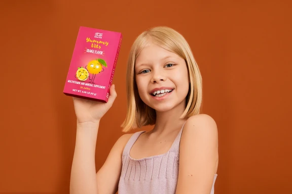 Yummy Vits cu aromă naturală de portocale